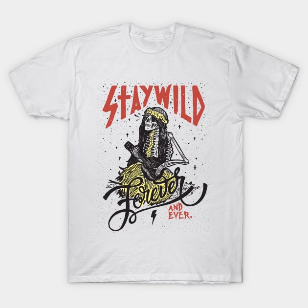 Stay Wild Apparel T-Shirt by quentinblanchet